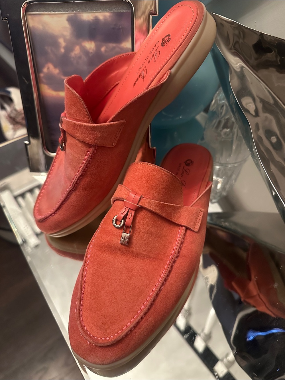LORO PIANA SLIDE LOAFERS